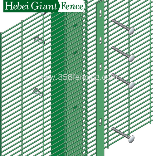 High-quality 358 High Security Anti-climb wire mesh Fence